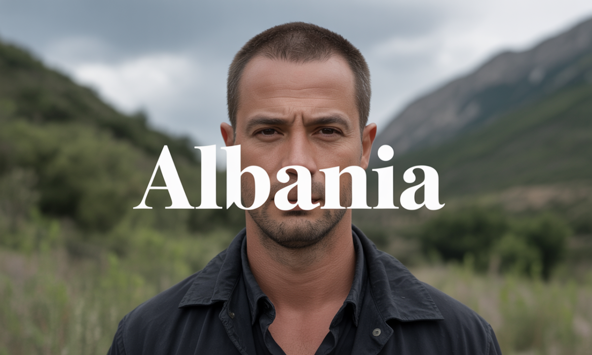 Illustration symbolique liée à l’origine du prénom Albanie