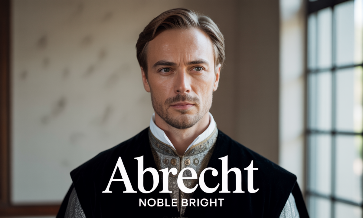 Illustration symbolique liée à l’origine du prénom Albrecht