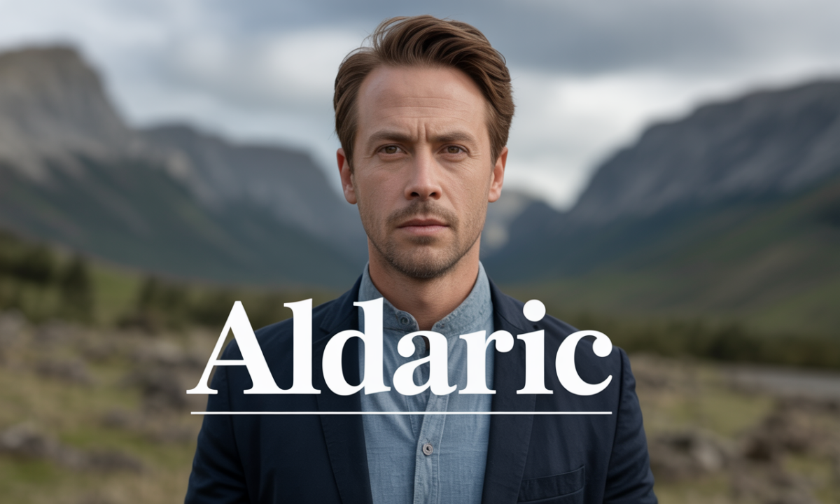 Illustration symbolique liée à l’origine du prénom Aldaric