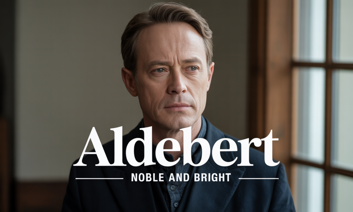 Illustration symbolique liée à l’origine du prénom Aldebert