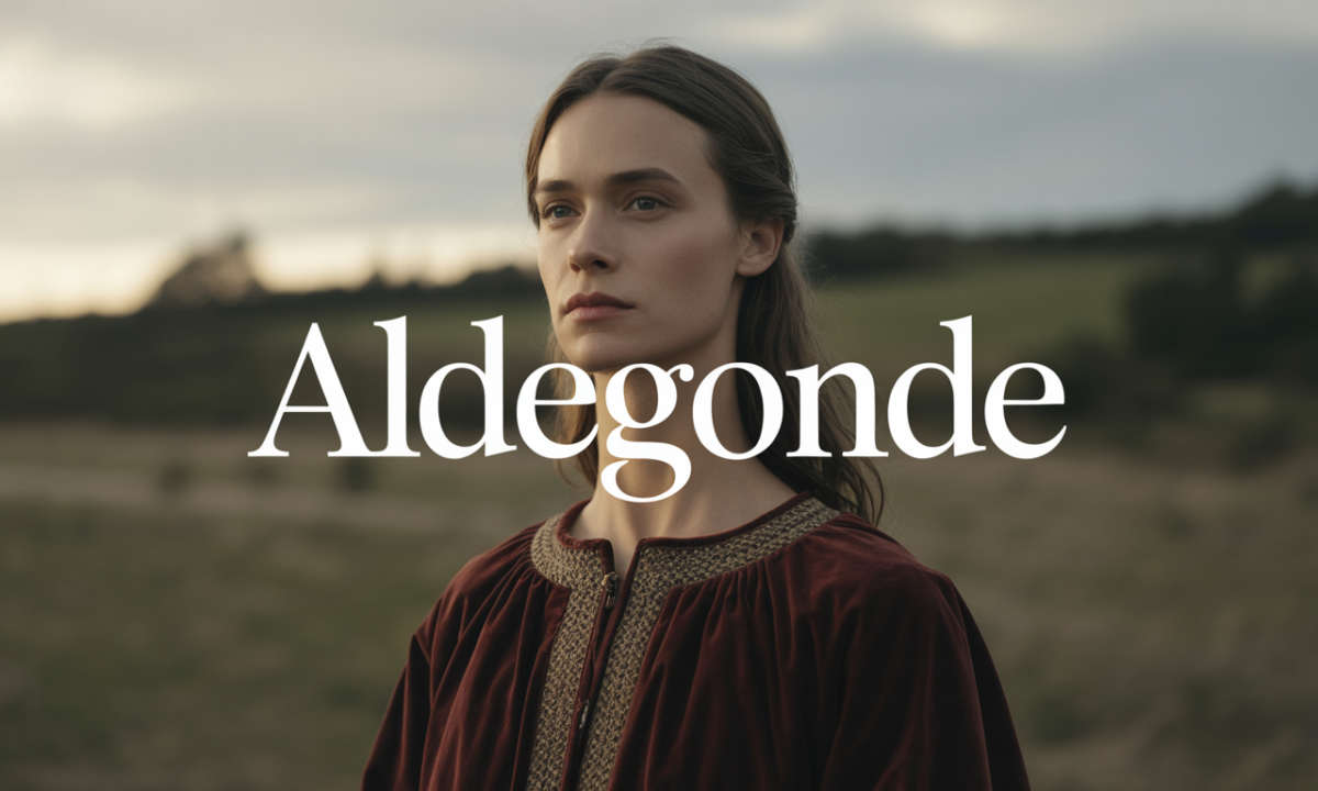 Illustration symbolique liée à l’origine du prénom Aldegonde