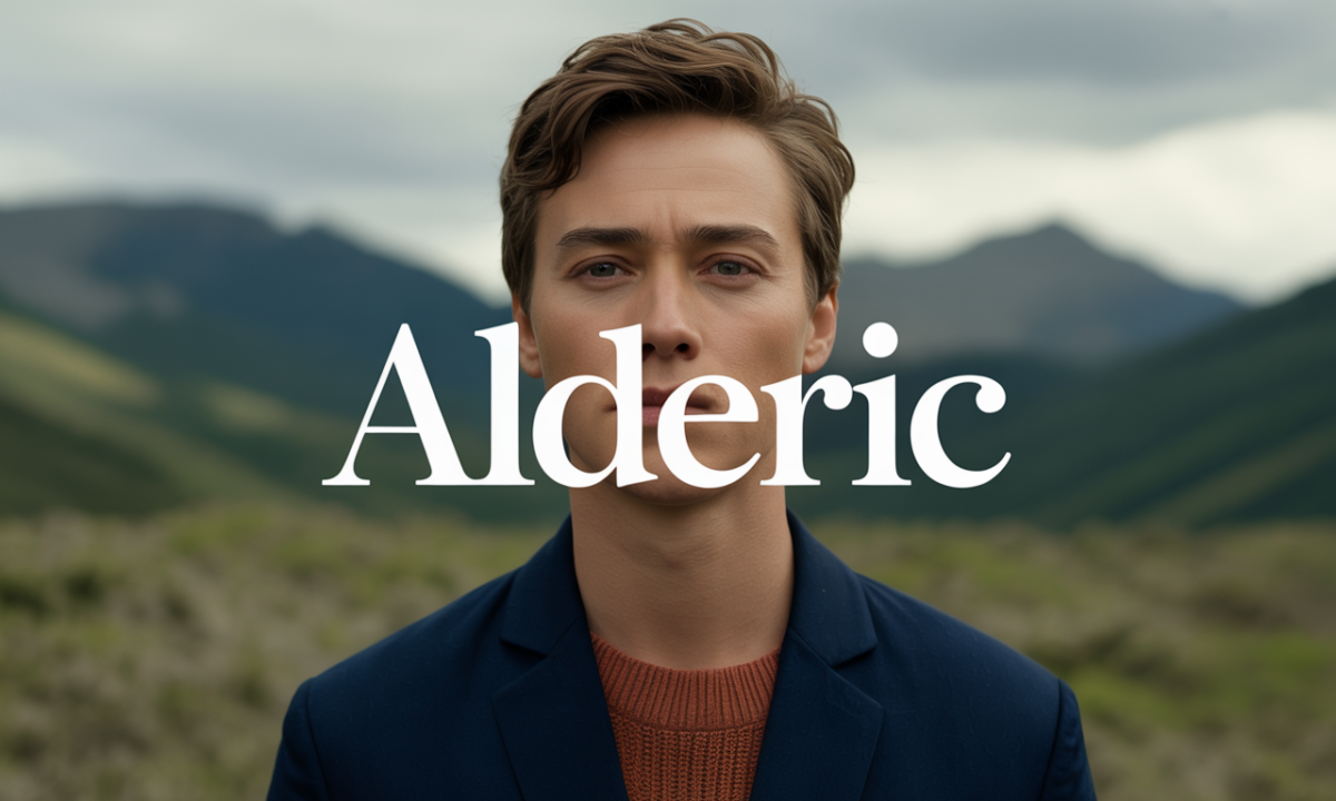 Illustration de Alderic, Prénoms