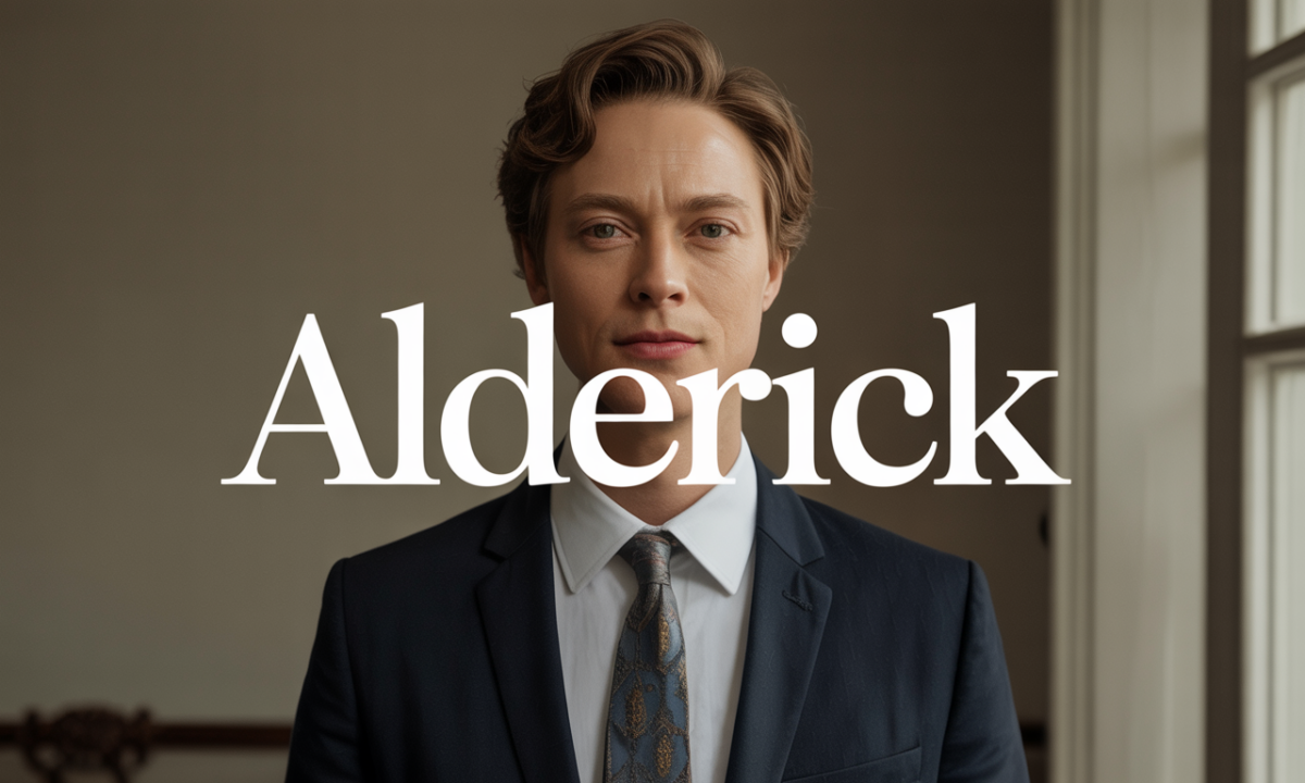 Illustration symbolique liée à l’origine du prénom Alderick
