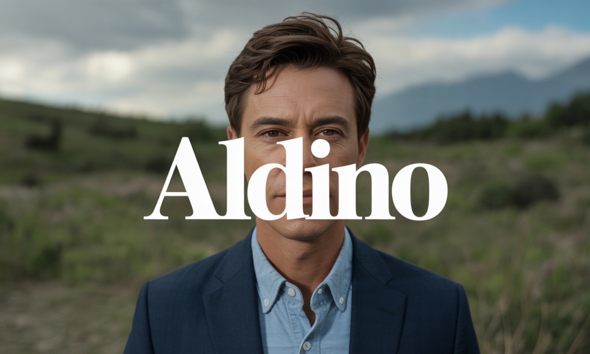 Illustration symbolique liée à l’origine du prénom Aldino