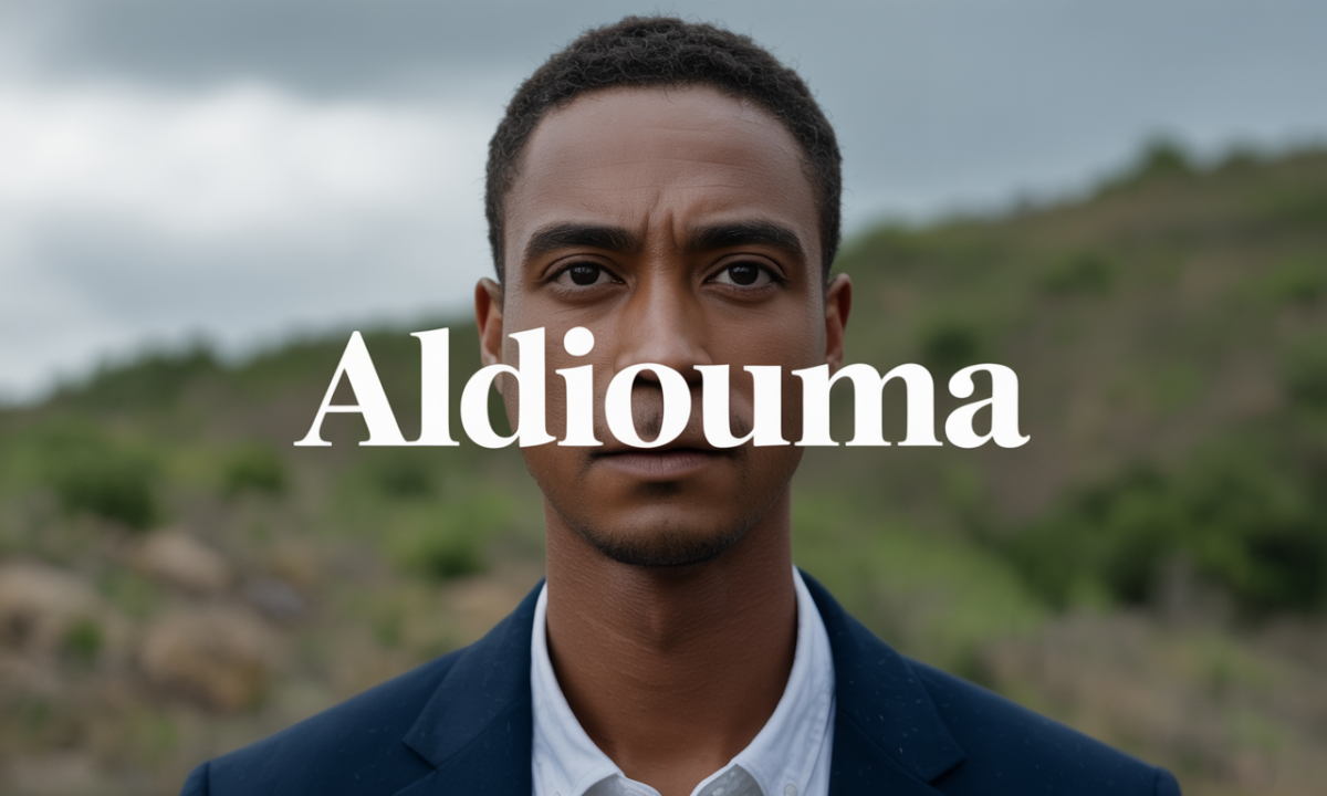 Illustration symbolique liée à l’origine du prénom Aldiouma