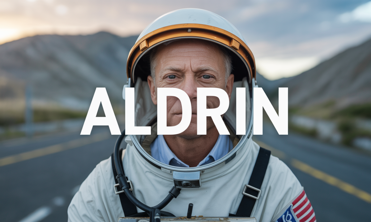 Illustration symbolique liée à l’origine du prénom Aldrin