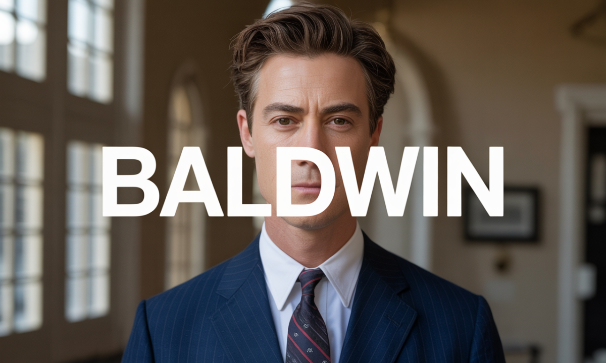 Illustration symbolique liée à l’origine du prénom Aldwin