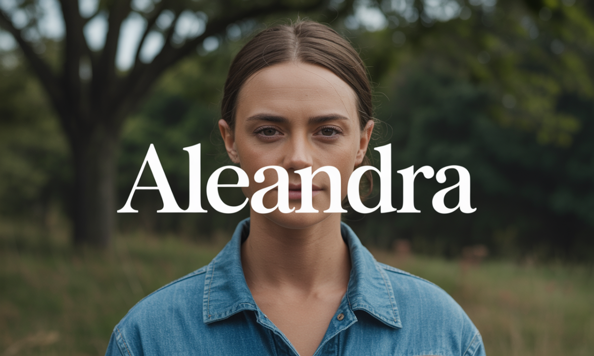 Illustration de Aleandra, Prénoms