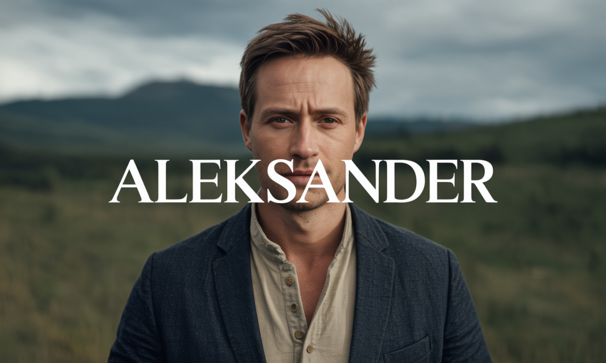 Illustration symbolique liée à l’origine du prénom Aleksander