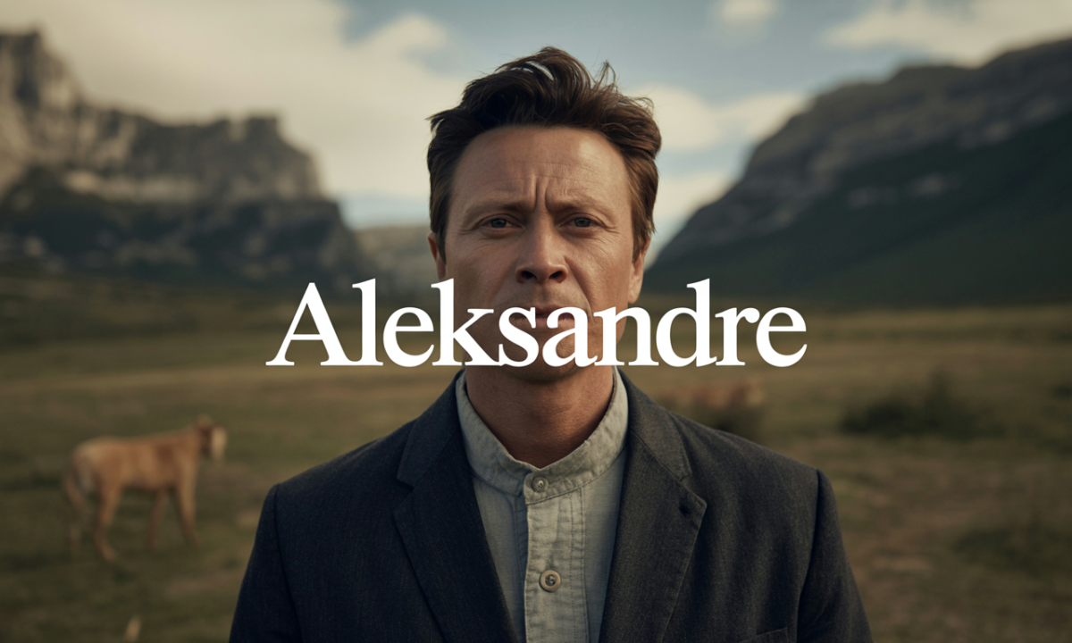 Illustration symbolique liée à l’origine du prénom Aleksandre