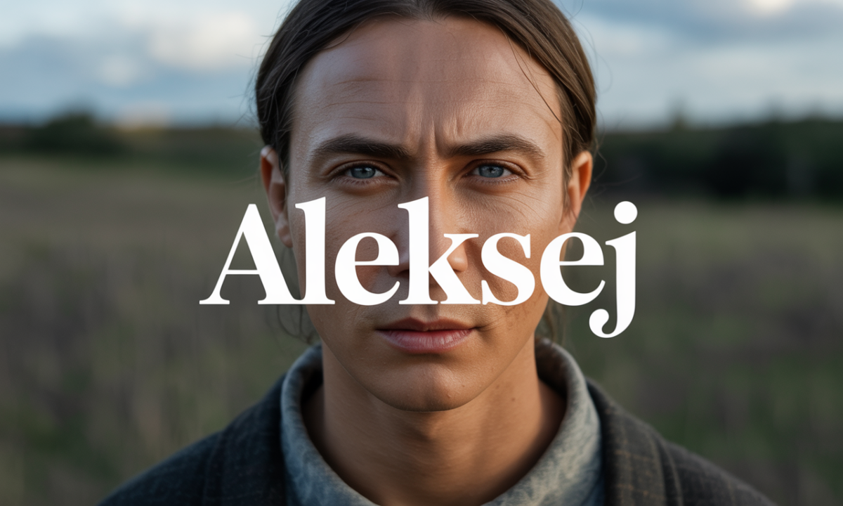 Illustration symbolique liée à l’origine du prénom Aleksej