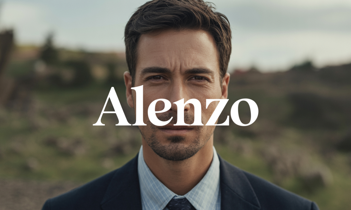 Illustration symbolique liée à l’origine du prénom Alenzo