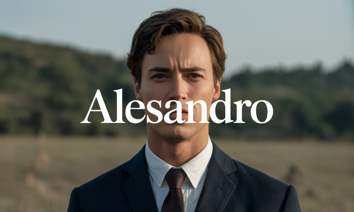 Illustration symbolique liée à l’origine du prénom Alesandro