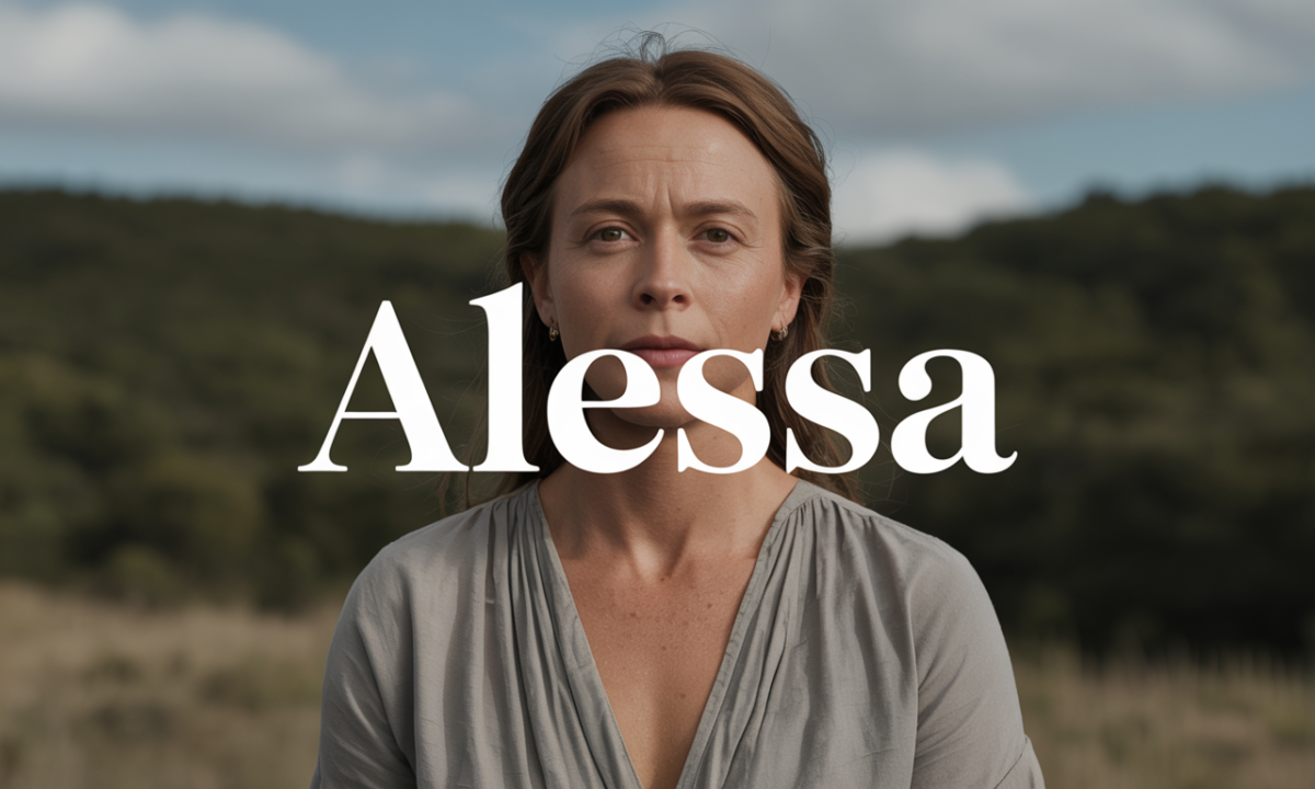 Illustration symbolique liée à l’origine du prénom Alessa