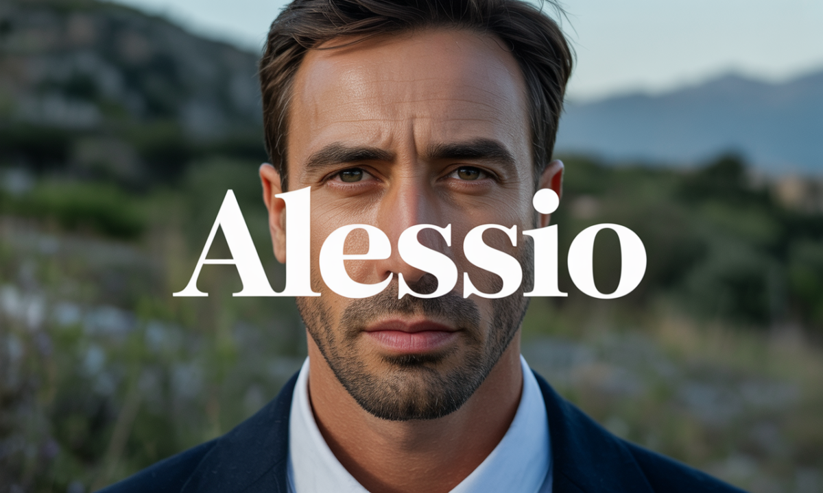 Illustration symbolique liée à l’origine du prénom Alessio
