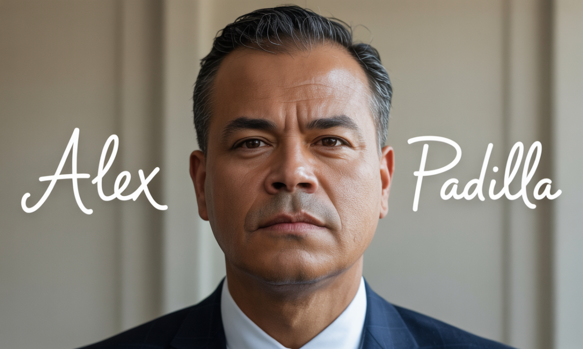 Illustration de Alex Padilla, personnalité publique