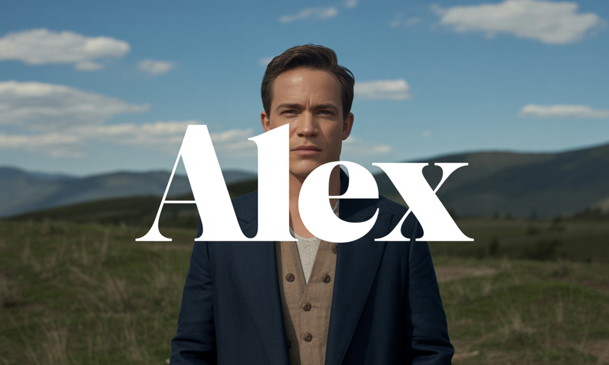 Illustration symbolique liée à l’origine du prénom Alex