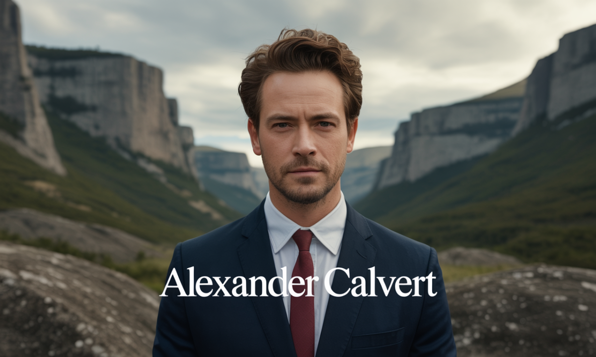 Illustration de Alexander Calvert, personnalité publique