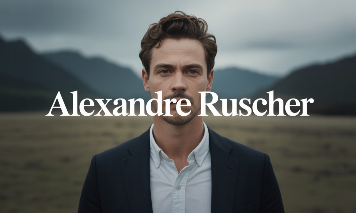 découvrez le profil d'alexandre ruscher, son parcours, ses compétences et ses réalisations.