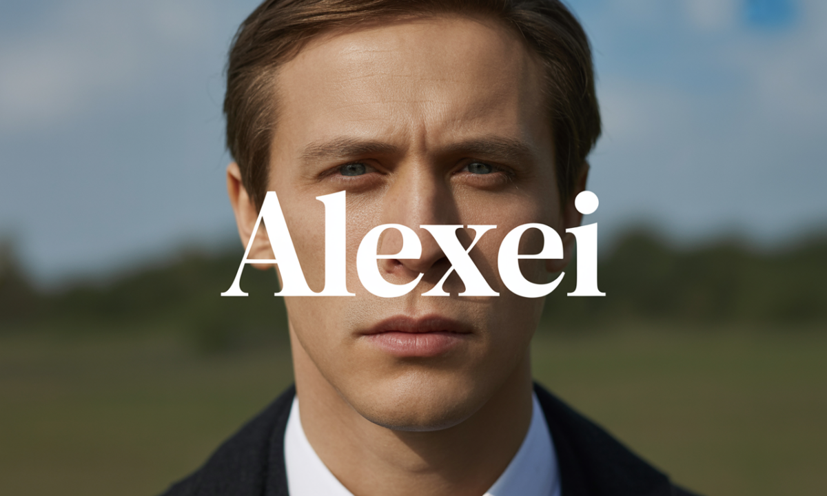 Illustration symbolique liée à l’origine du prénom Alexei