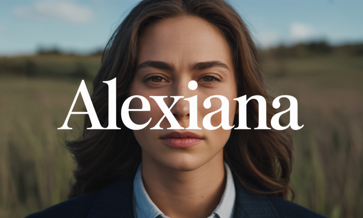 Illustration symbolique liée à l’origine du prénom Alexiana