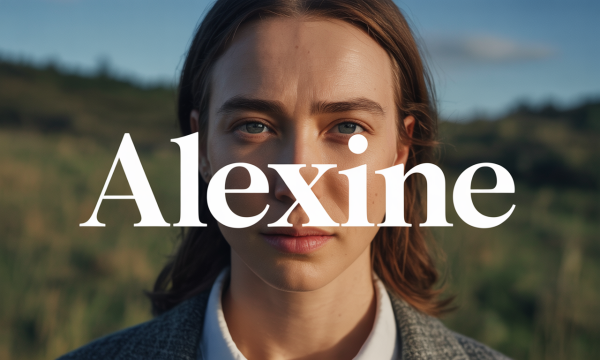 Illustration symbolique liée à l’origine du prénom Alexine