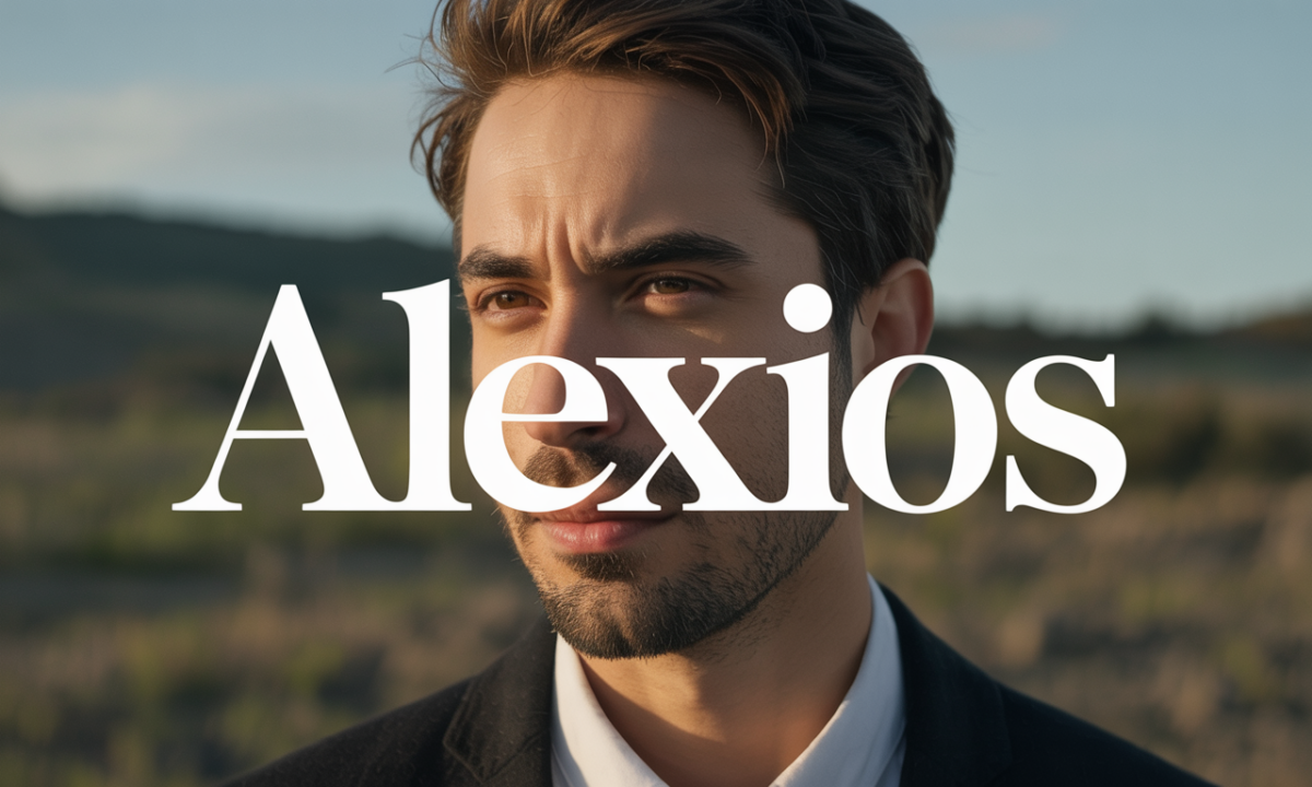 Illustration symbolique liée à l’origine du prénom Alexios