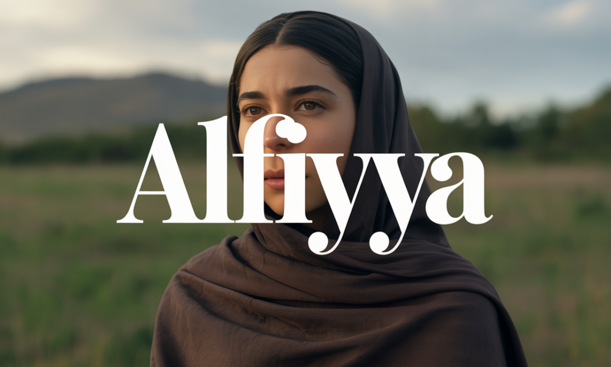 Illustration symbolique liée à l’origine du prénom Alfiya