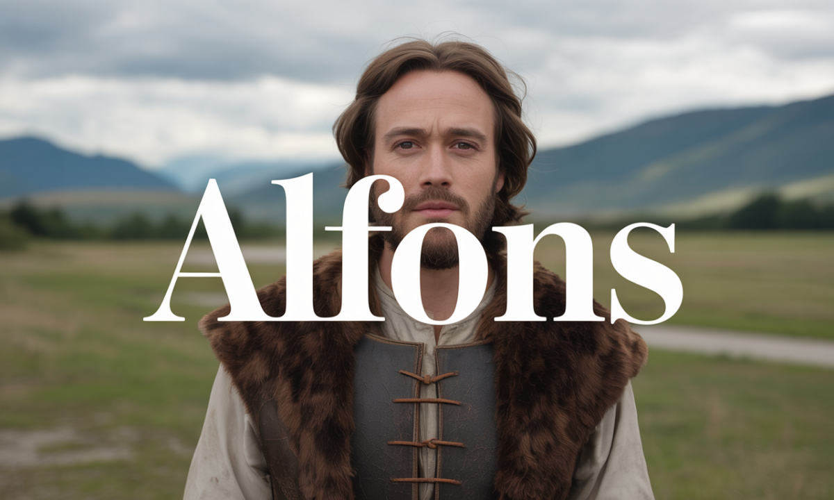 Illustration de Alfons, Prénoms