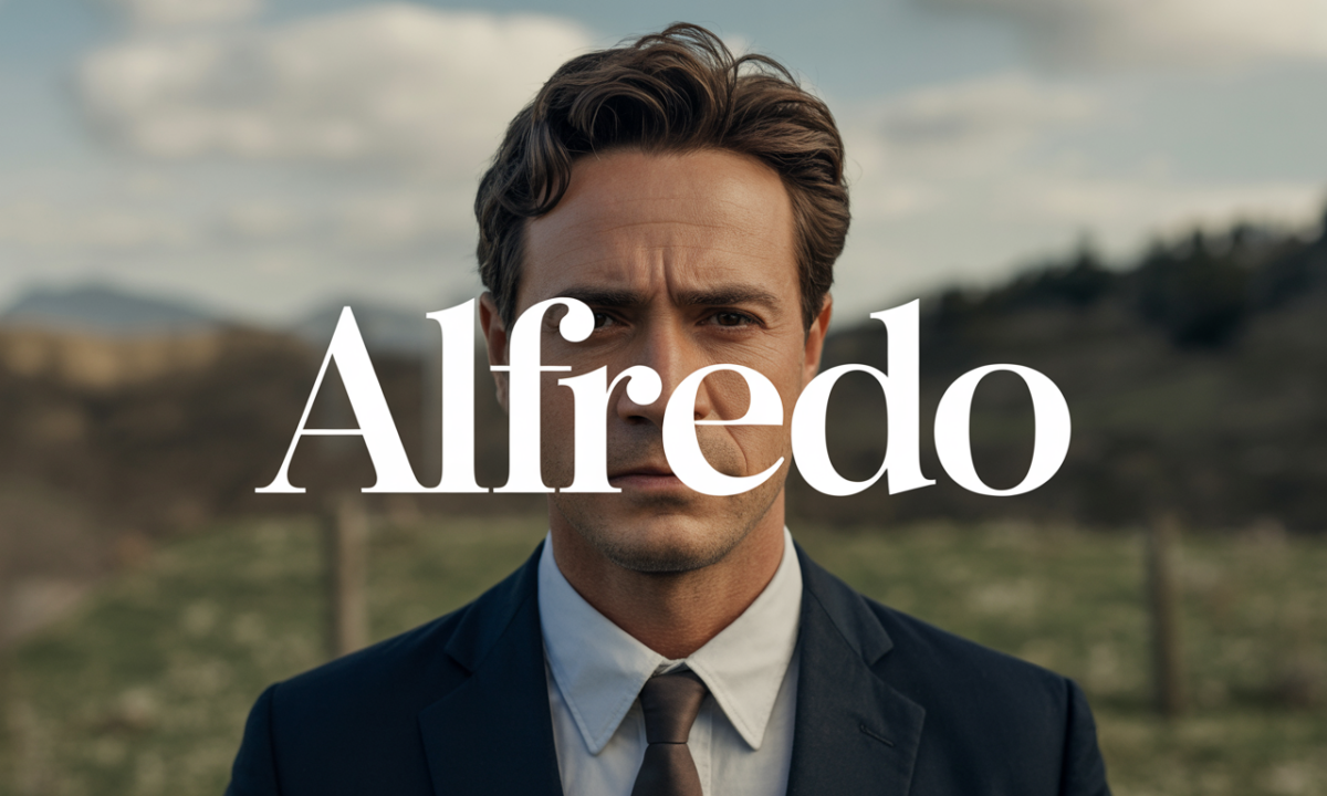 Illustration symbolique liée à l’origine du prénom Alfredo