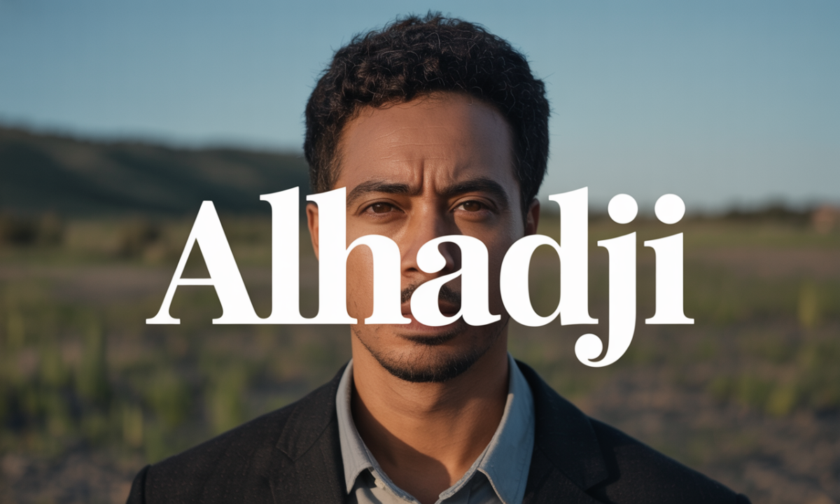 Illustration symbolique liée à l’origine du prénom Alhadji
