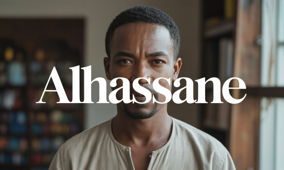 Illustration symbolique liée à l’origine du prénom Alhassane