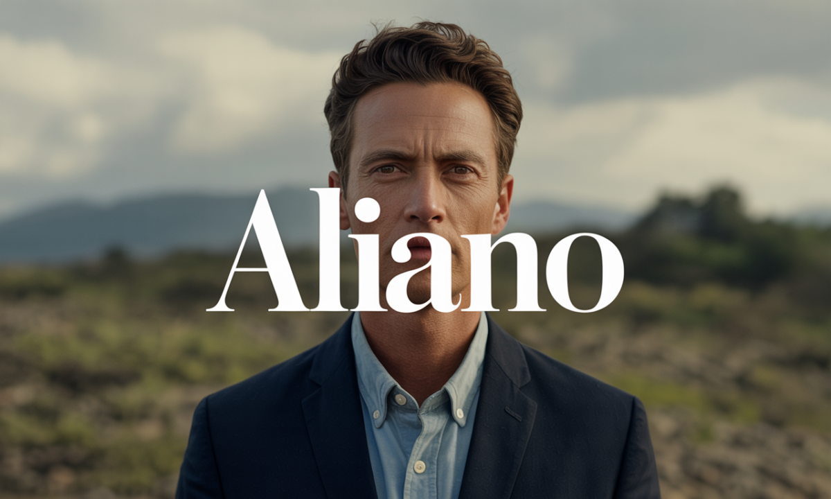 Illustration symbolique liée à l’origine du prénom Aliano