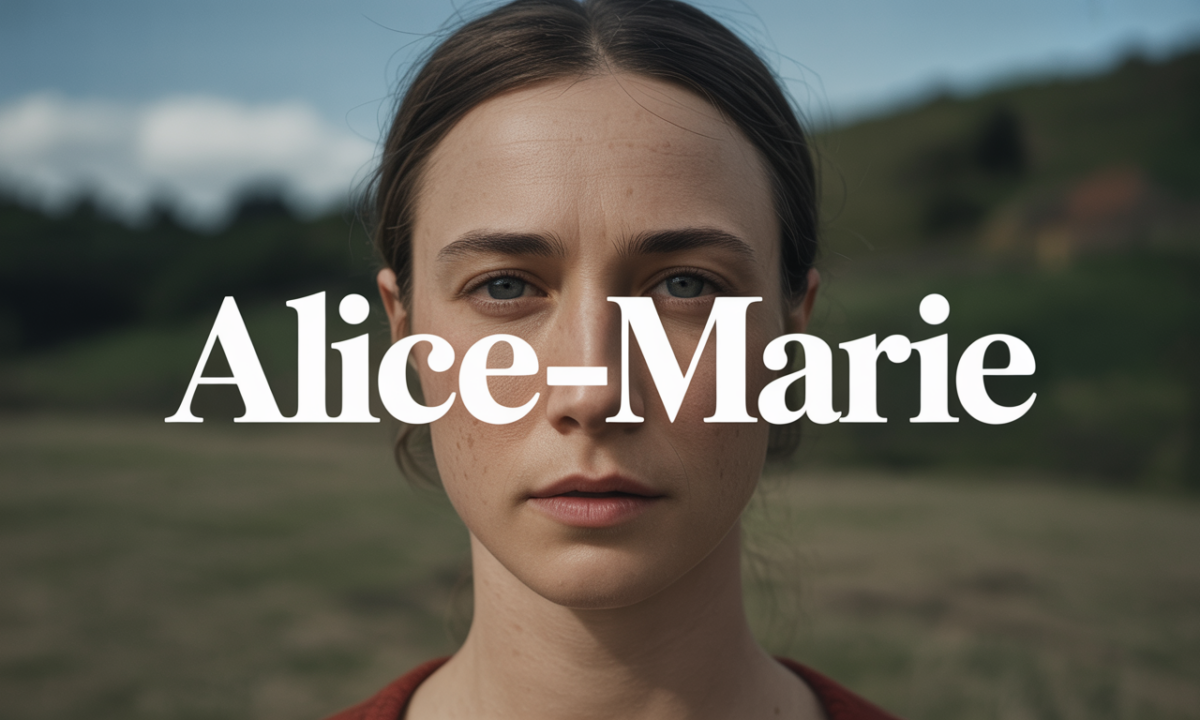 Illustration de Alice-marie, Prénoms