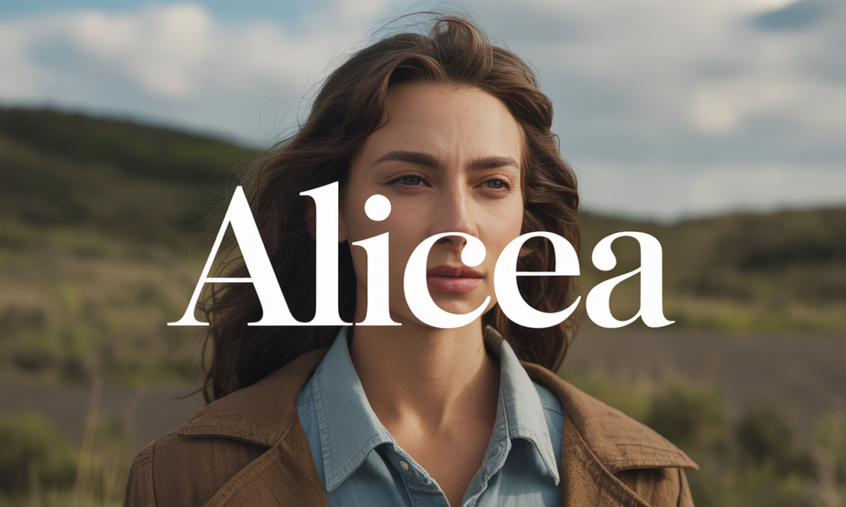 Illustration symbolique liée à l’origine du prénom Alicea