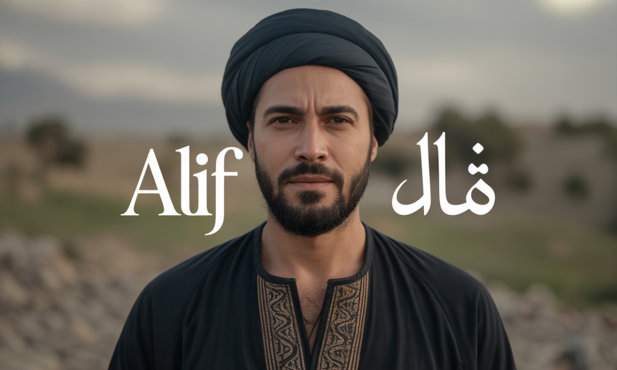 Illustration symbolique liée à l’origine du prénom Alif