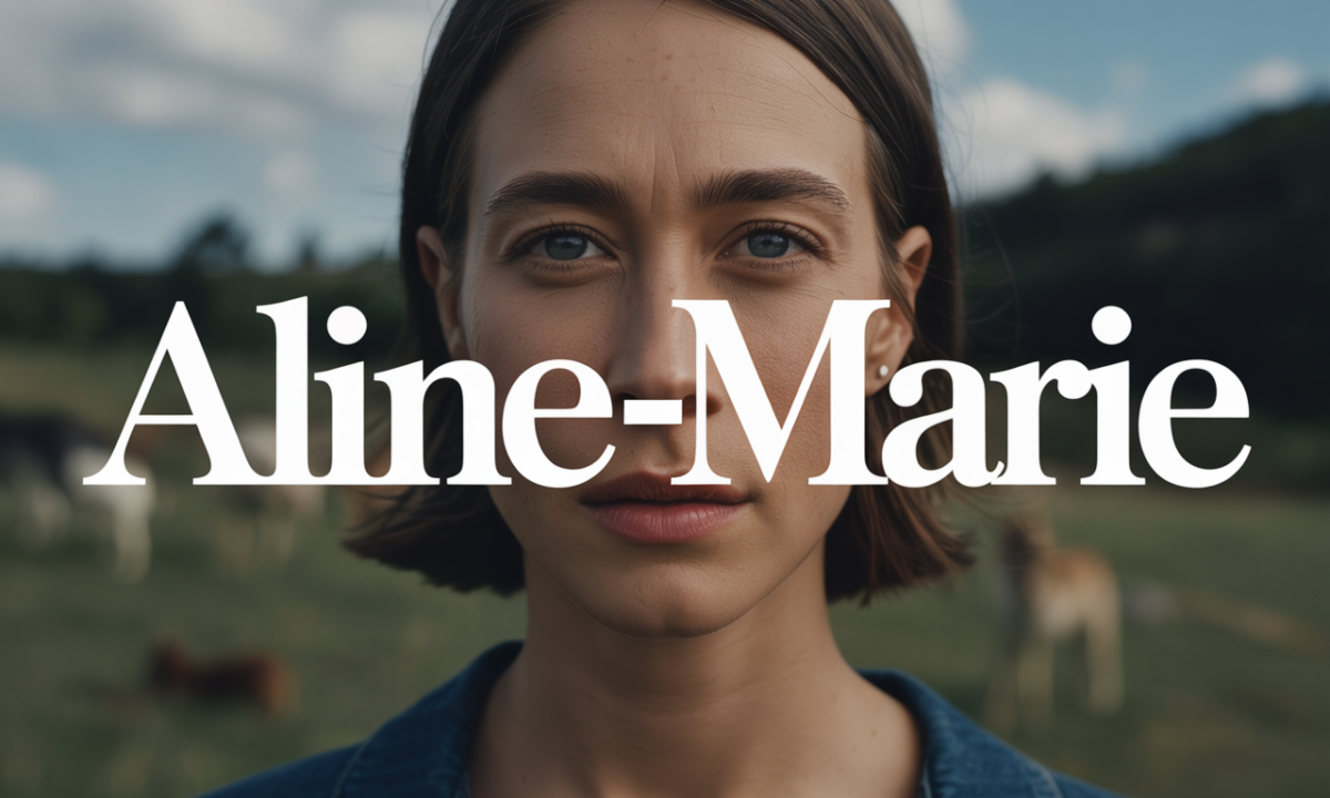 Illustration de Aline-marie, Prénoms