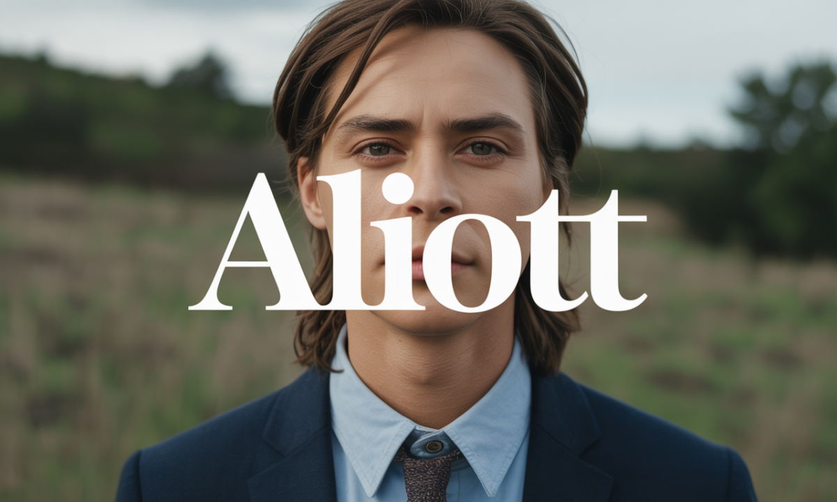Illustration symbolique liée à l’origine du prénom Aliott
