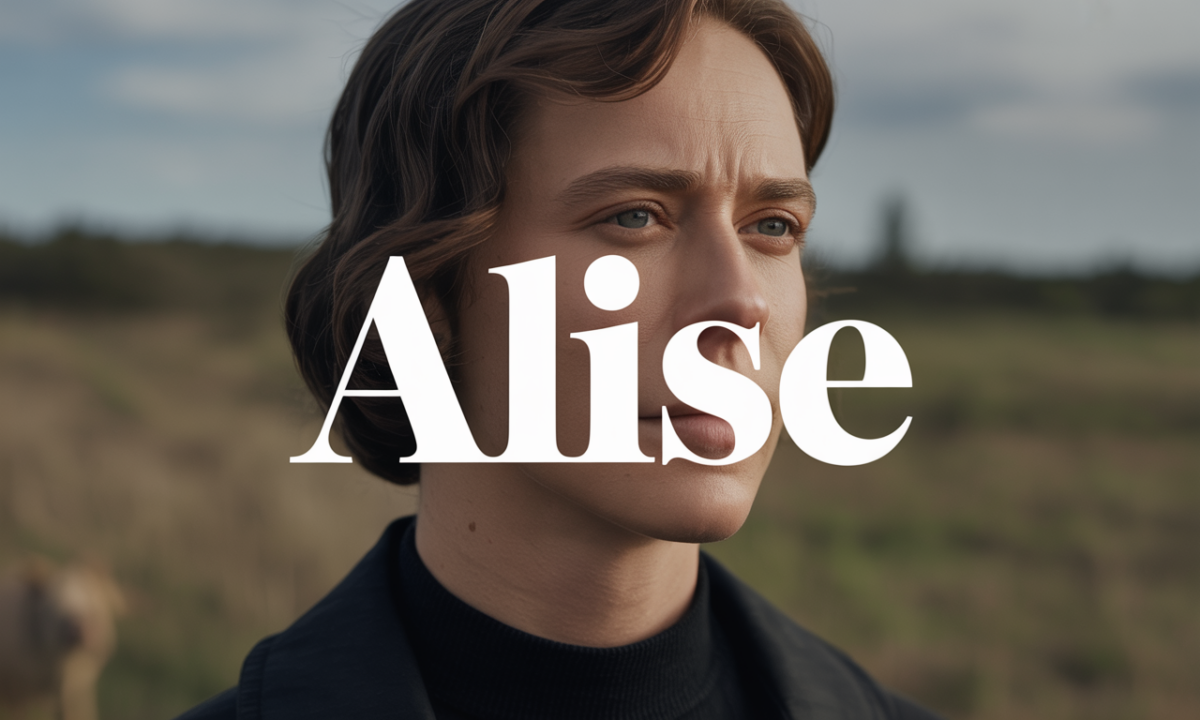 Illustration symbolique liée à l’origine du prénom Alise