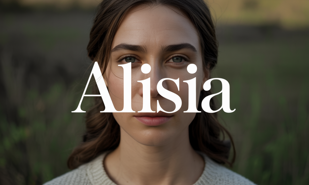 Illustration symbolique liée à l’origine du prénom Alisia