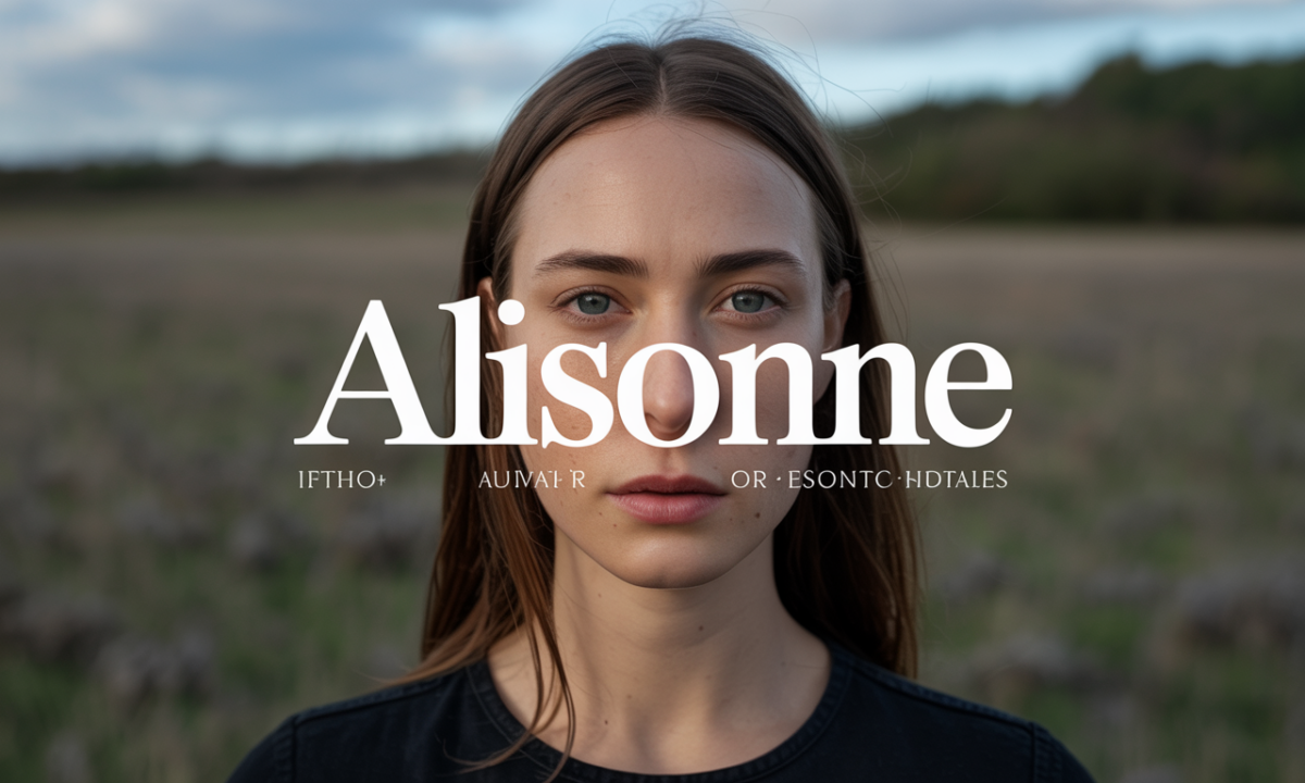 Illustration symbolique liée à l’origine du prénom Alisonne