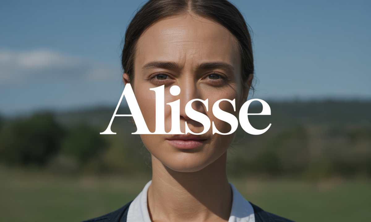 Illustration symbolique liée à l’origine du prénom Alisse
