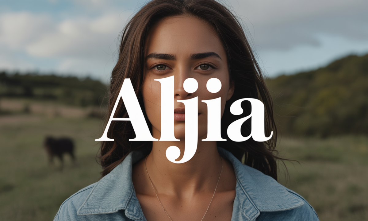 Illustration symbolique liée à l’origine du prénom Aljia