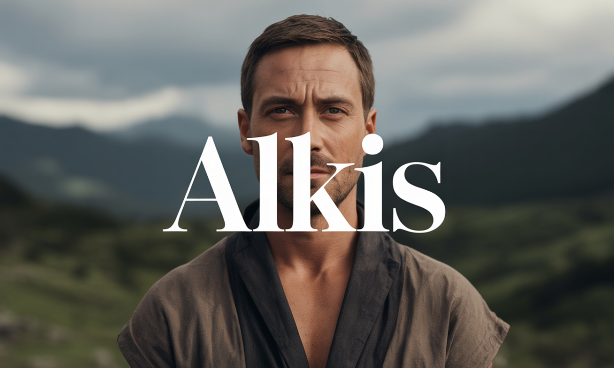 Illustration symbolique liée à l’origine du prénom Alkis