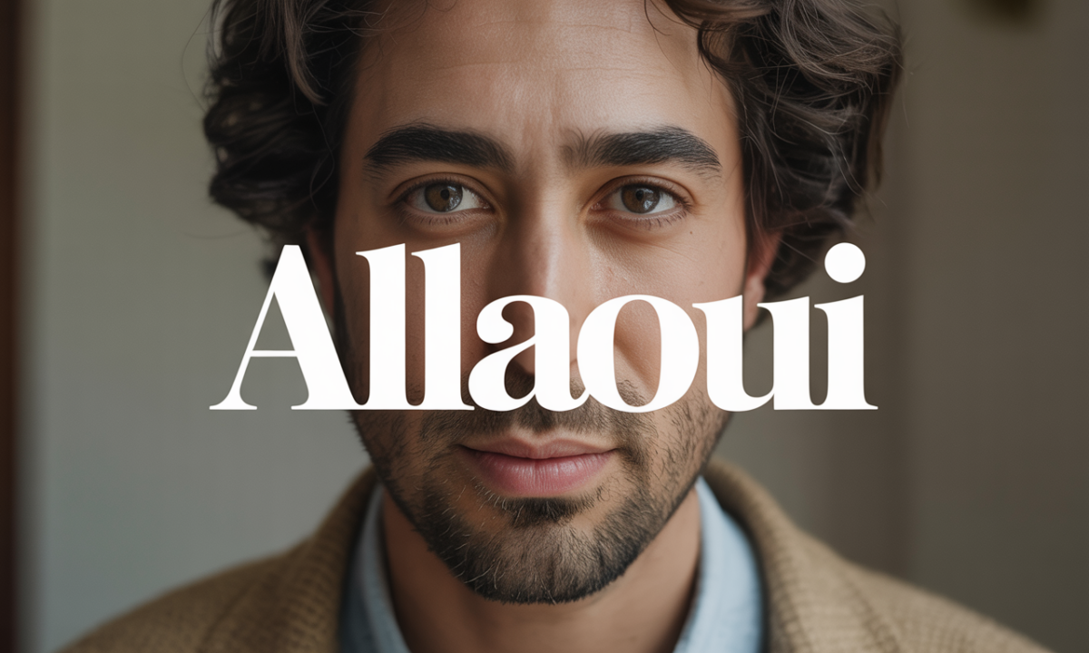 Illustration symbolique liée à l’origine du prénom Allaoui