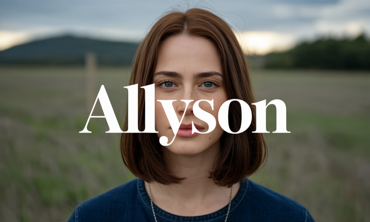 Illustration de Allyson, Prénoms