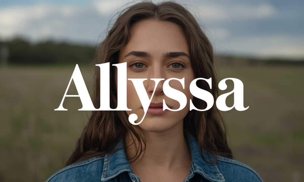 Illustration symbolique liée à l’origine du prénom Allyssa