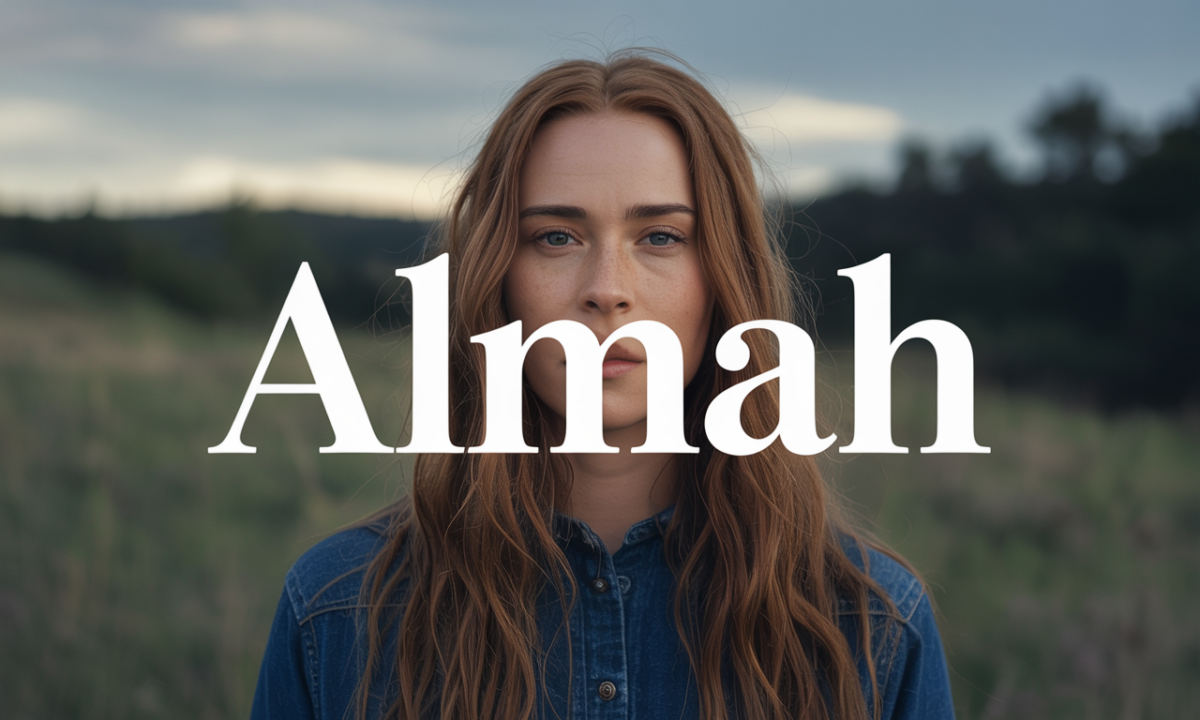 Illustration symbolique liée à l’origine du prénom Almah