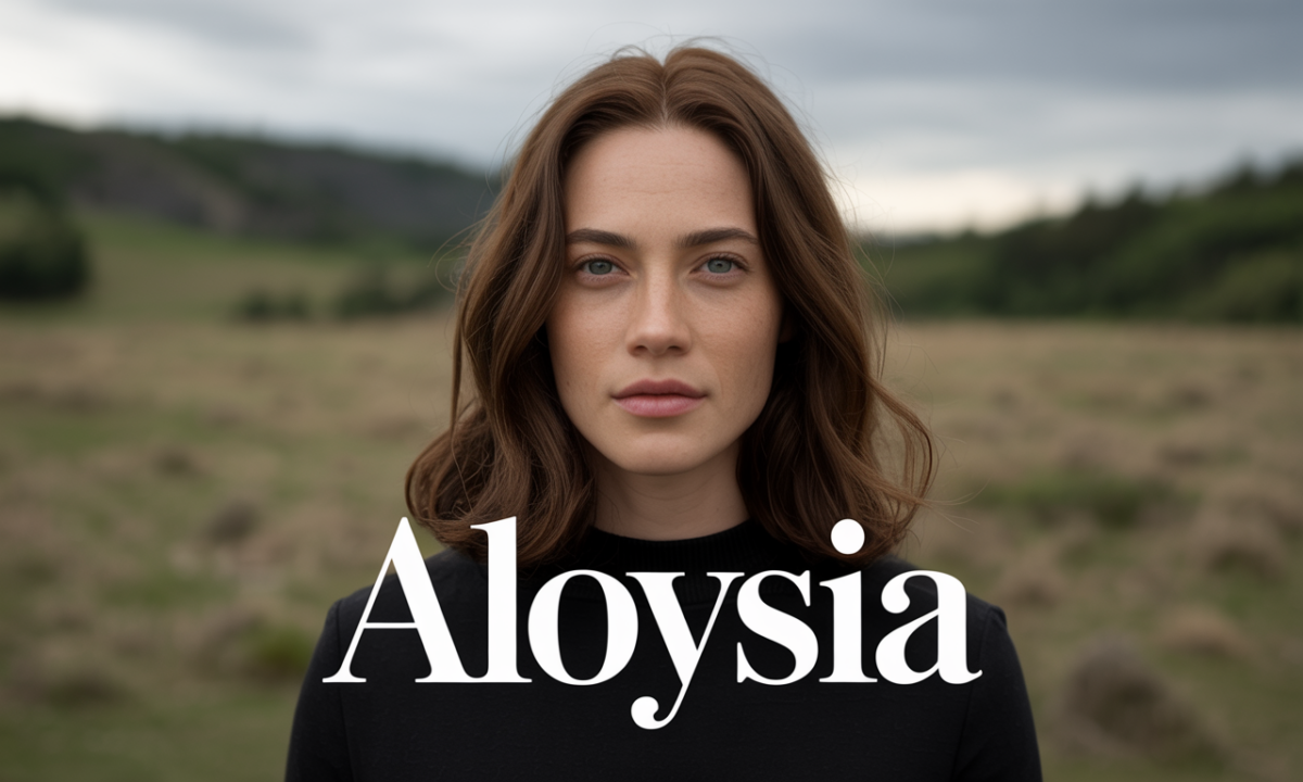 Illustration symbolique liée à l’origine du prénom Aloysia