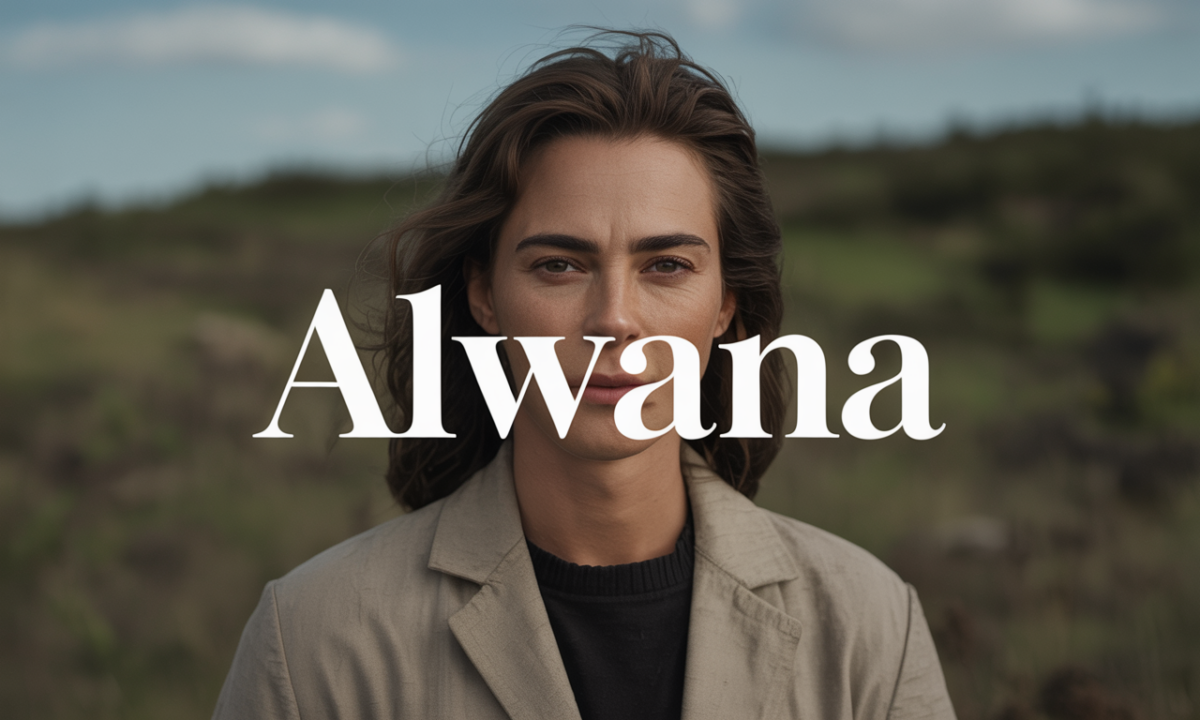 Illustration symbolique liée à l’origine du prénom Alwana